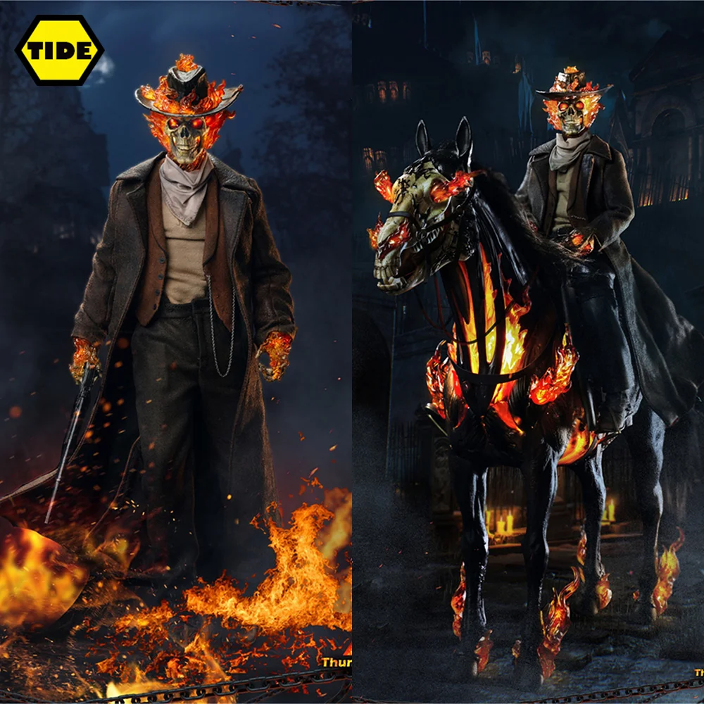 Игрушки Thunder TD2023, масштаб 1/6, суперсила, Hell Ranger, призрак, воин, скелет, лошадь, полный набор, 12 дюймов, экшн-фигурки, модель для фанатов
Игрушки Thunder TD2023, масштаб 1/6, суперсила, Hell Ranger, призрак, воин, скелет, лошадь, полный набор, 12 дюймов, экшн-фигурки, модель для фанатов