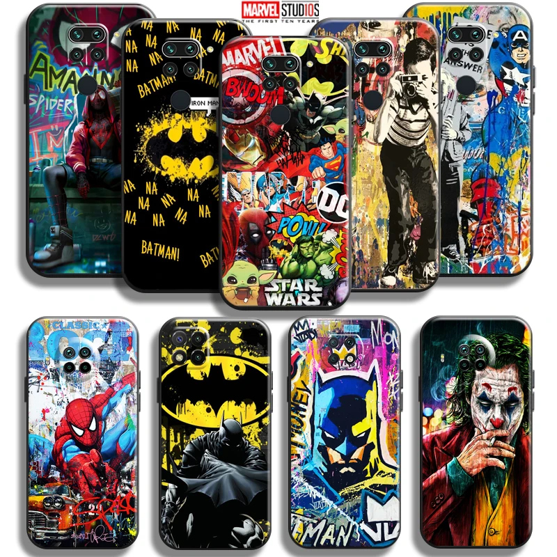 Marvel Street Graffiti Phone Case For Xiaomi Redmi Note 9 9 Pro Max Note 9T 5G Funda Back Liquid Silicon Carcasa Black
Marvel Street Graffiti Phone Case For Xiaomi Redmi Note 9 9 Pro Max Note 9T 5G Funda Back Liquid Silicon Carcasa Black