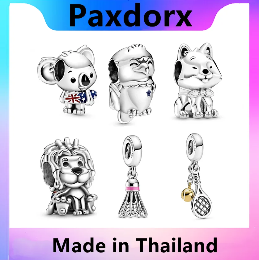 2023 NEW 100% 925 Sterling Silver Summer Cute Animal Movement Pendant Charm Fit DIY Women Bracelet Fashion Original Jewelry Gift
2023 NEW 100% 925 Sterling Silver Summer Cute Animal Movement Pendant Charm Fit DIY Women Bracelet Fashion Original Jewelry Gift