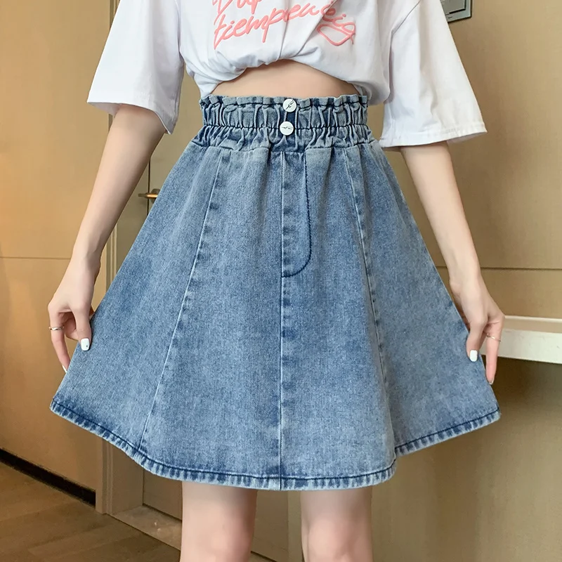 Summer Woman Denim Skirt Trendy Irregular Ripped Casual Fashion Jeans Skirt Female Slim Pack Hips Mini Skirt New Skirts G290
Summer Woman Denim Skirt Trendy Irregular Ripped Casual Fashion Jeans Skirt Female Slim Pack Hips Mini Skirt New Skirts G290