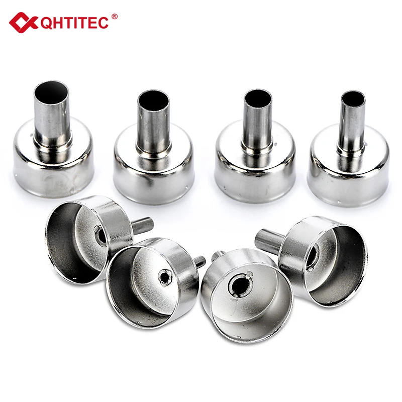 QHTITEC 8pcs/Set Stainless Steel Universal Heat Gun Nozzles Kits for Air Pump Type Hot Air Soldering Station Repair Tool Parts
QHTITEC 8pcs/Set Stainless Steel Universal Heat Gun Nozzles Kits for Air Pump Type Hot Air Soldering Station Repair Tool Parts