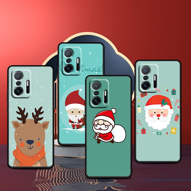 Christmas Snow Santa Cartoo For Xiaomi Mi 11T 11i 10T 10i 9T 8 A3 K30S K30T Pro Lite Ultra 5G Silicone Black Phone Case Cover
Christmas Snow Santa Cartoo For Xiaomi Mi 11T 11i 10T 10i 9T 8 A3 K30S K30T Pro Lite Ultra 5G Silicone Black Phone Case Cover