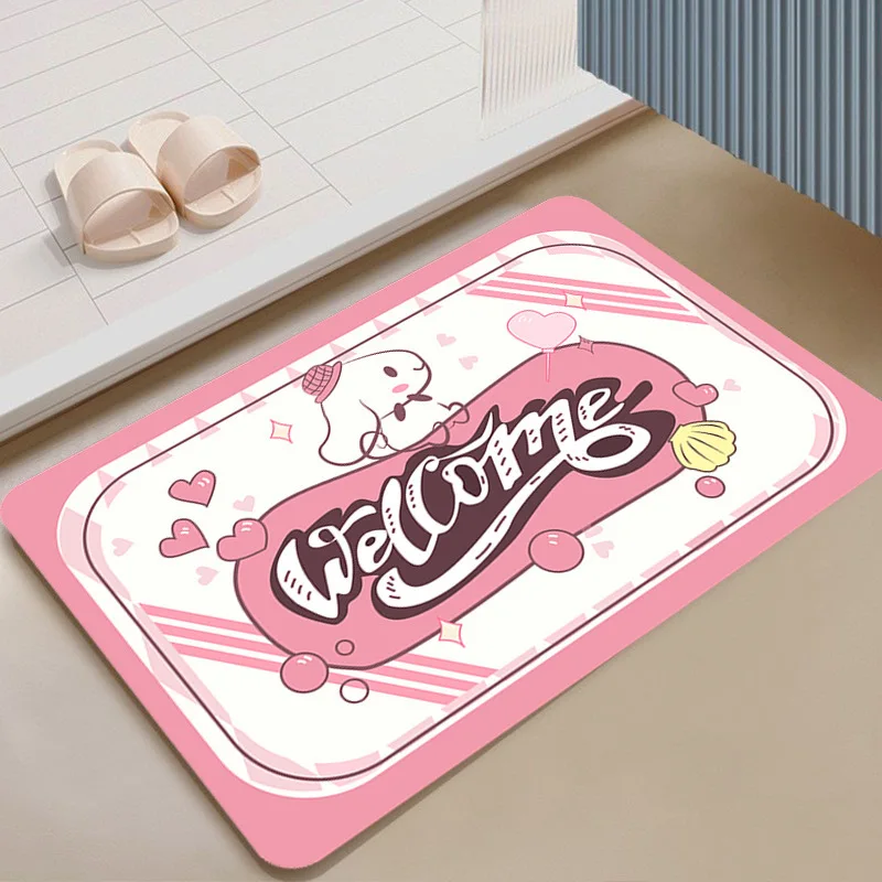 Kawaii Cute Sanrios Entrance Mat Cartoon Cinnamoroll Absorbent Mat Bathroom Floor Mat Toilet Non-Slip Absorbent Mat Carpet
Kawaii Cute Sanrios Entrance Mat Cartoon Cinnamoroll Absorbent Mat Bathroom Floor Mat Toilet Non-Slip Absorbent Mat Carpet