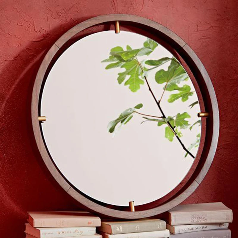 Round Makeup Decorative Wall Mirrors lens Vintage Bathroom Mirror Living Room Nordic Design Espejo Joyero House Decoration
Round Makeup Decorative Wall Mirrors lens Vintage Bathroom Mirror Living Room Nordic Design Espejo Joyero House Decoration