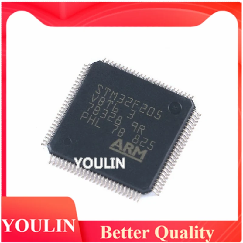 Новый оригинальный микроконтроллер STM32F205VBT6 LQFP-100 32-бит микроконтроллер процессор чип
Новый оригинальный микроконтроллер STM32F205VBT6 LQFP-100 32-бит микроконтроллер процессор чип