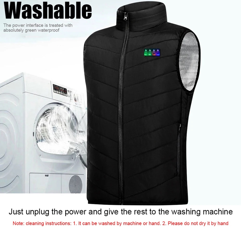 Thermal Heat Clothing 15 Areas Electric Thermal Waistcoat Men Women Sportswear Oversized for Outdoor Hiking Camping
Thermal Heat Clothing 15 Areas Electric Thermal Waistcoat Men Women Sportswear Oversized for Outdoor Hiking Camping