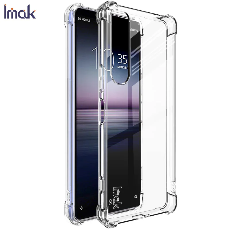 for Sony Xperia 1 IV Case IMAK Shock-Resistant Airbag Shockproof Soft Back Cover for Sony Xperia 10 IV
for Sony Xperia 1 IV Case IMAK Shock-Resistant Airbag Shockproof Soft Back Cover for Sony Xperia 10 IV