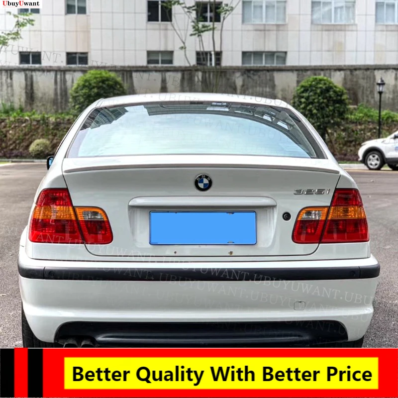 Спойлер для BMW E46 3 серии 318i 320i 325i 328i 1998-2006, черный спойлер для заднего багажника автомобиля, заднее крыло, бампер, спойлер из АБС-пластика 
Спойлер для BMW E46 3 серии 318i 320i 325i 328i 1998-2006, черный спойлер для заднего багажника автомобиля, заднее крыло, бампер, спойлер из АБС-пластика