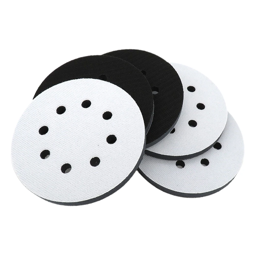 5PCS 5Inch 8 Hole Fine Soft Sponge Interface Pad Sanding Pads Hook Loop For Angle Grinder Polishing Metal Wood Surface
5PCS 5Inch 8 Hole Fine Soft Sponge Interface Pad Sanding Pads Hook Loop For Angle Grinder Polishing Metal Wood Surface