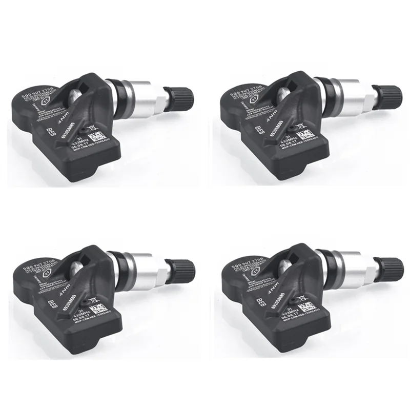 4Pcs Tire Pressure Sensor Monitoring System TPMS Sensors 5Q0907275B for Arteon Jetta Touareg Phideon -Audi RS3 433MHZ
4Pcs Tire Pressure Sensor Monitoring System TPMS Sensors 5Q0907275B for Arteon Jetta Touareg Phideon -Audi RS3 433MHZ