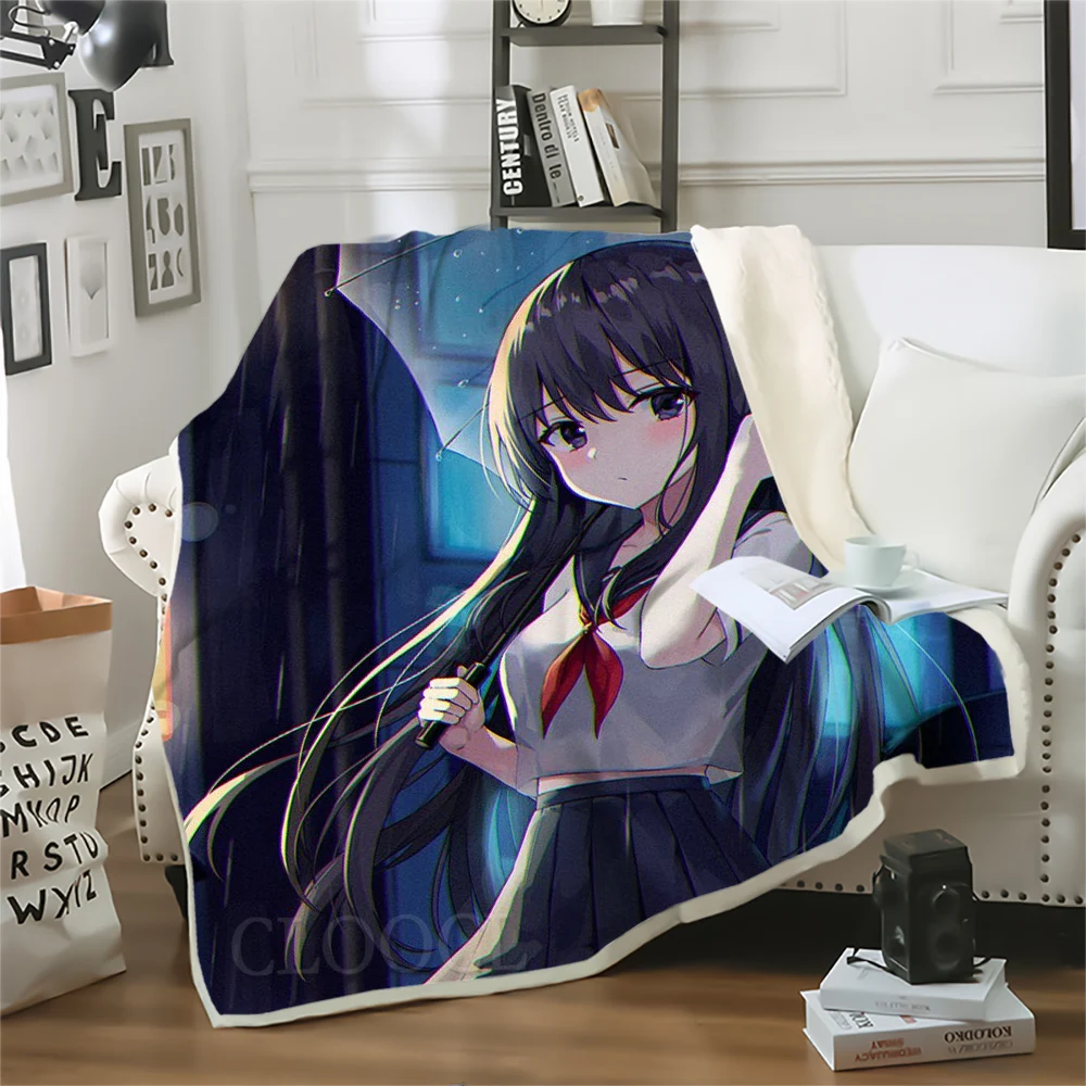 CLOOCL Double Layer Blanket Komi Can't Communicate Anime Girl Print Throw Blanket Teen Bedding Home Decor Hiking Picnic Blanket
CLOOCL Double Layer Blanket Komi Can't Communicate Anime Girl Print Throw Blanket Teen Bedding Home Decor Hiking Picnic Blanket