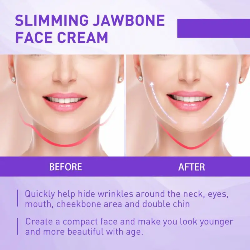 Create A V-Shaped Face Slimming Jawbone Cream Face-Lift Cream Removing Double Chin Burning Fat Firming Lifting Skin 2022
Create A V-Shaped Face Slimming Jawbone Cream Face-Lift Cream Removing Double Chin Burning Fat Firming Lifting Skin 2022