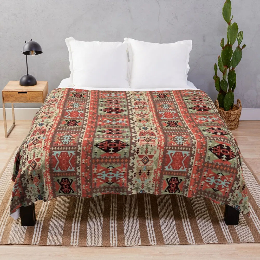 

Turkish Kilim Fantasy Magic Carpet Throw Blanket Blanket For Sofa Blankets For Sofas Softest Blanket