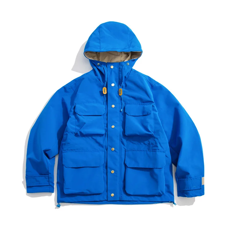 South summer dress 2021 autumn vintage functional work jacket American casual multi-pocket 6-color jacket Men's fashion
South summer dress 2021 autumn vintage functional work jacket American casual multi-pocket 6-color jacket Men's fashion