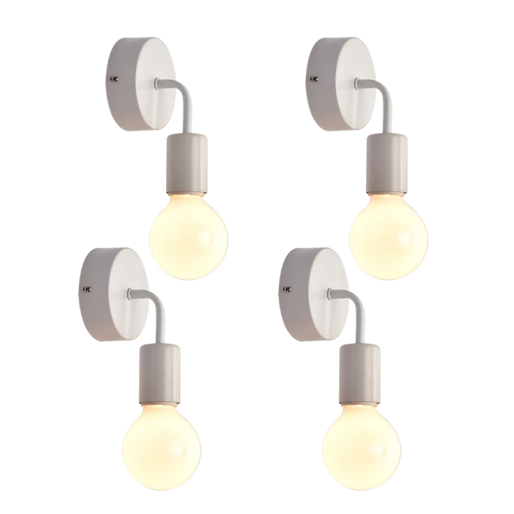 4X White Loft Antique Iron Simple Wall Lamp American Country Restaurant Bar Corridor Aisle Wall Sucker Wall Lamp
4X White Loft Antique Iron Simple Wall Lamp American Country Restaurant Bar Corridor Aisle Wall Sucker Wall Lamp