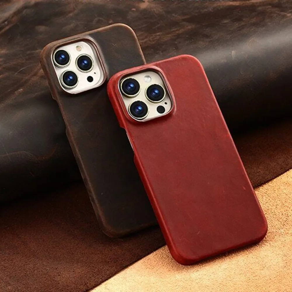 Vintage Matte Crazy Horse Phone Case for iPhone 14 Pro Max 13 12 Luxury Business Retro Genuine PULL-UP Leather Armor Back Cover
Vintage Matte Crazy Horse Phone Case for iPhone 14 Pro Max 13 12 Luxury Business Retro Genuine PULL-UP Leather Armor Back Cover