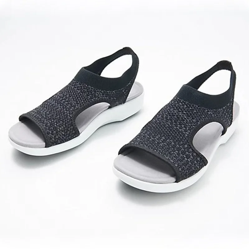 Women Sandals Summer Mesh Casual Ladies Wedges Shoes Solid Color Hollow Platform Open Toe Slip-on Female Sandalias Light Comfort
Women Sandals Summer Mesh Casual Ladies Wedges Shoes Solid Color Hollow Platform Open Toe Slip-on Female Sandalias Light Comfort