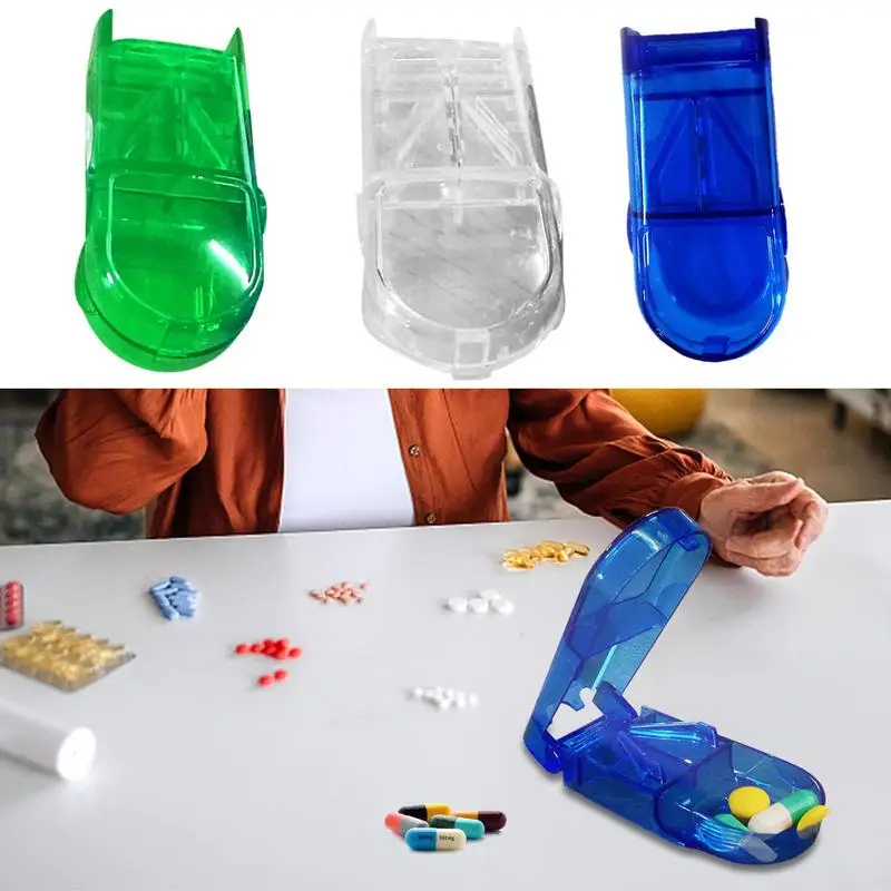 Pill Cutter Multifunctional Medicine Crusher Transparent Medicine Dispenser For Cutting Small Or Large Pills In Half Small
Pill Cutter Multifunctional Medicine Crusher Transparent Medicine Dispenser For Cutting Small Or Large Pills In Half Small