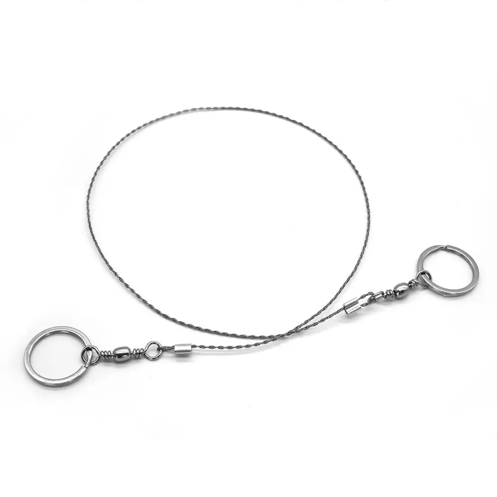 Portable Survival Stainless Steel Hand Pocket Wire Saw Outdoor Emergency Rescue Gear Kit for Camping Hiking Hunting 1pc
Portable Survival Stainless Steel Hand Pocket Wire Saw Outdoor Emergency Rescue Gear Kit for Camping Hiking Hunting 1pc