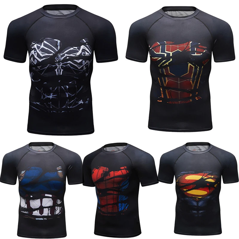 Men's MMA T-shirt Summer New Sports Bjj Rashguard T-shirts Boxing Training MMA Compression Jogging Tights Gym Fighting Tracksuit
Men's MMA T-shirt Summer New Sports Bjj Rashguard T-shirts Boxing Training MMA Compression Jogging Tights Gym Fighting Tracksuit