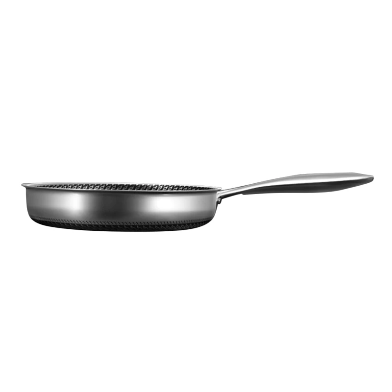 316 Stainless Steel Frying Pan Honeycomb Wok High Quality Pan Fried Steak Non Stick Pan General Stainless Steel Wok
316 Stainless Steel Frying Pan Honeycomb Wok High Quality Pan Fried Steak Non Stick Pan General Stainless Steel Wok