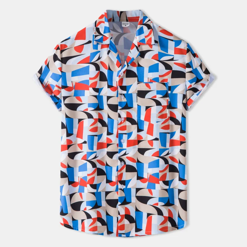 2022 Summer Hawaiian Beach Style Digital Printing Short Sleeve Shirt Men's Casual Short Sleeve Flower Shirt Men
2022 Summer Hawaiian Beach Style Digital Printing Short Sleeve Shirt Men's Casual Short Sleeve Flower Shirt Men