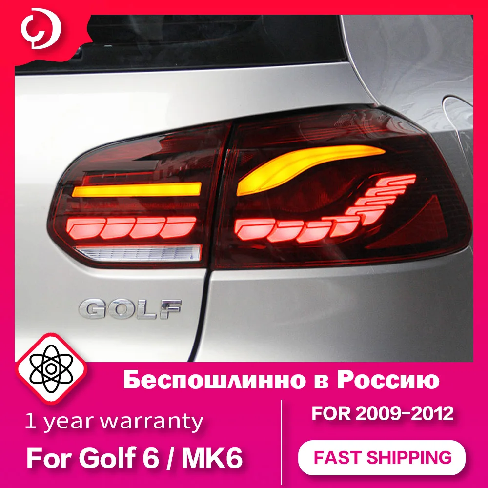 

Задние фонари для VW Golf 6 2009-2012 Golf6 MK6 R20 светодиодный Светодиодные ДХО, автозапчасти, внешний задний фонарь, сигнал поворота, задние фонари зад...