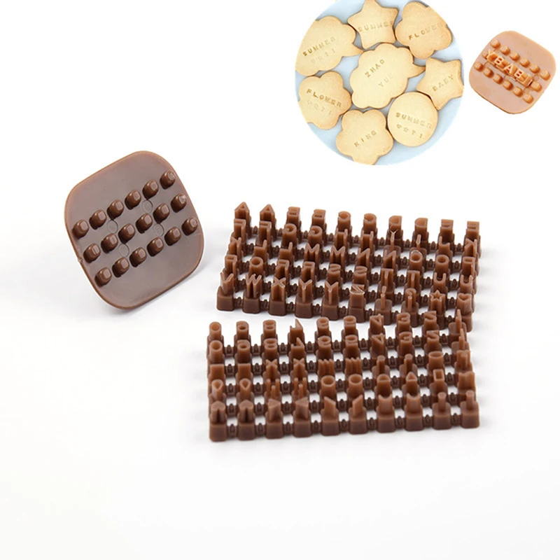 1pc Mini Cookie Cutter Press Cake Mold Non-stick Plastic Alphabet Letters Number Biscuit Mold
1pc Mini Cookie Cutter Press Cake Mold Non-stick Plastic Alphabet Letters Number Biscuit Mold