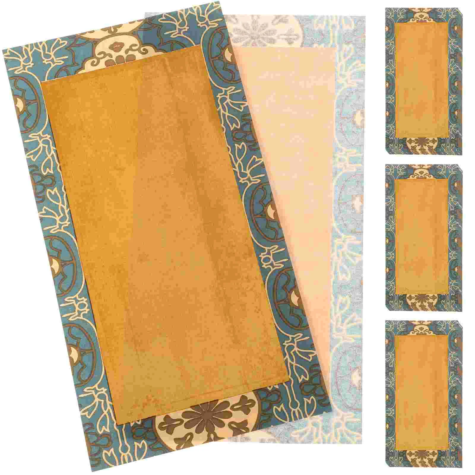 40 Sheets Delicate Batik Handwriting Rice Paper Accessories Chinese Couplet Convenient Calligraphy
40 Sheets Delicate Batik Handwriting Rice Paper Accessories Chinese Couplet Convenient Calligraphy