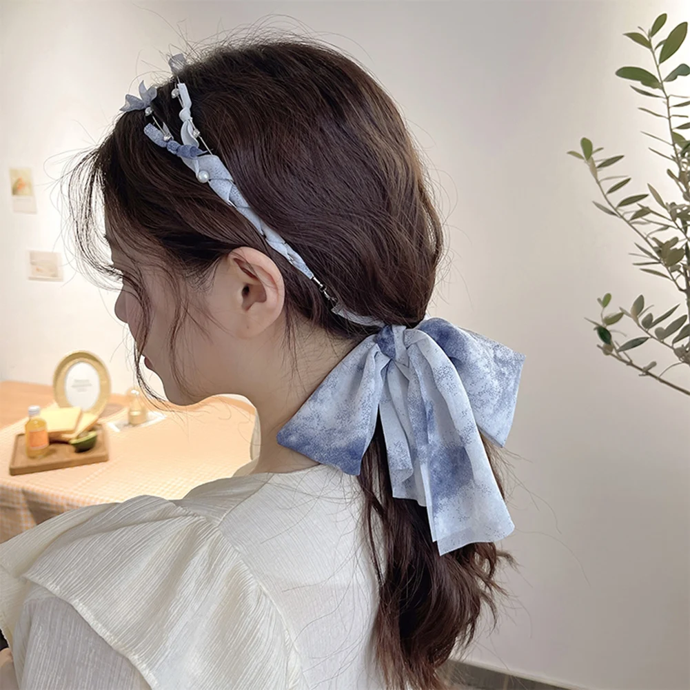 Silk Scarf Headband Hair Accessories Streamer Headband Fashion Accessories Double Headband Headband Braided Headband
Silk Scarf Headband Hair Accessories Streamer Headband Fashion Accessories Double Headband Headband Braided Headband