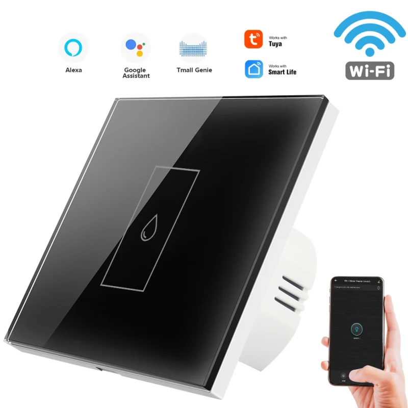 Aubess EU WiFi Boiler Switch 20A 4400W Water Heater Switch Timer Voice Control Works With Google Home Alexa Tuya Smart Life App
Aubess EU WiFi Boiler Switch 20A 4400W Water Heater Switch Timer Voice Control Works With Google Home Alexa Tuya Smart Life App