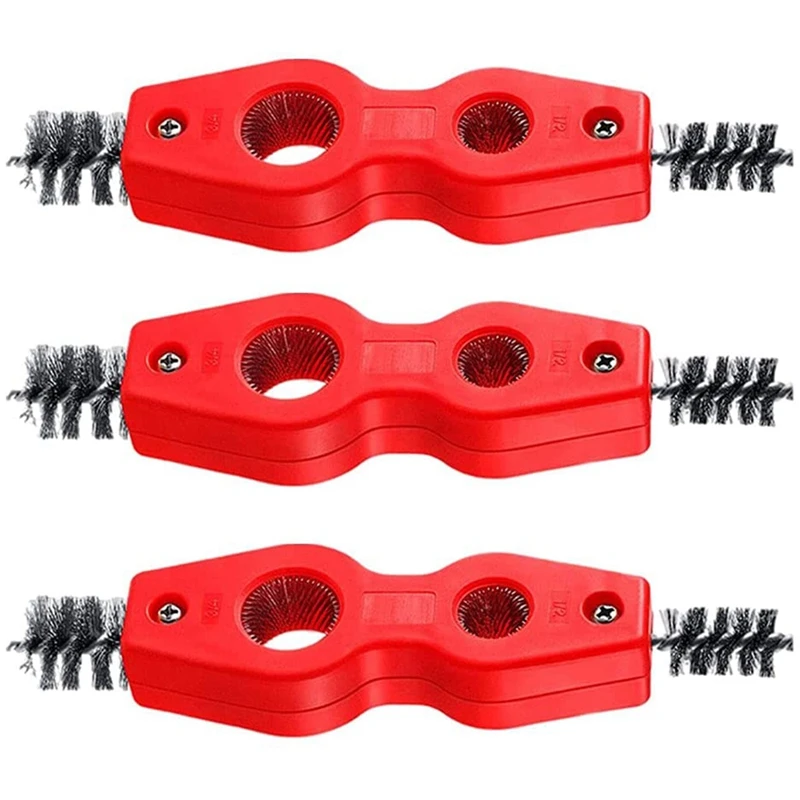 Copper Tubing Brush 4 In 1 Pipe Deburring Brush Cleaner Tool With Non-Slip Handle 3PCS DIY Industrial Tools
Copper Tubing Brush 4 In 1 Pipe Deburring Brush Cleaner Tool With Non-Slip Handle 3PCS DIY Industrial Tools