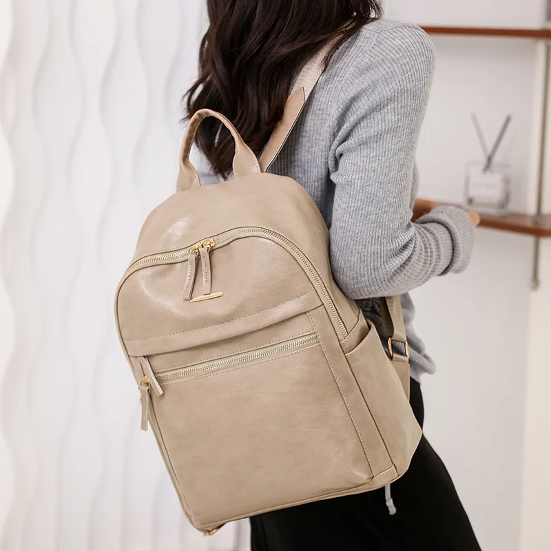 Large Capacity Shoulder Bags for Women Multifunctional Backpack Designer Students Schoolbag Travel Bag Soft Leather рюкзак сумка
Large Capacity Shoulder Bags for Women Multifunctional Backpack Designer Students Schoolbag Travel Bag Soft Leather рюкзак сумка