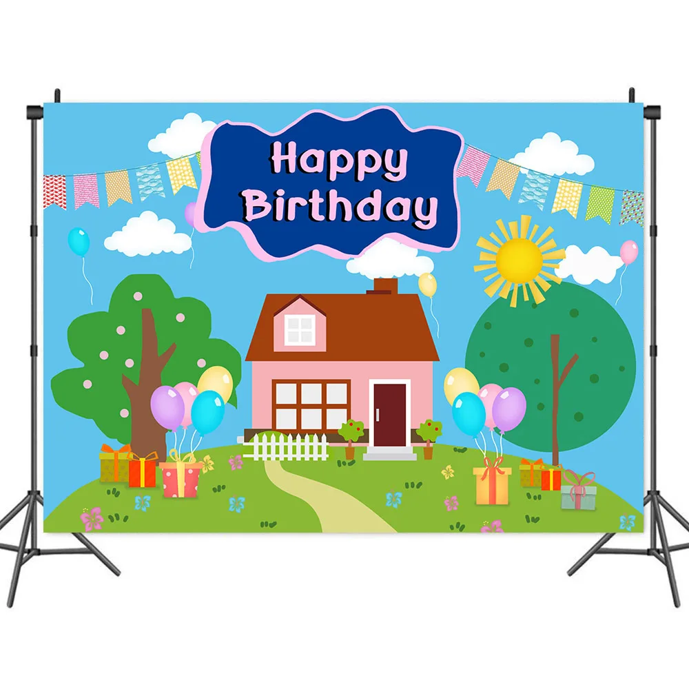 Painted Cartoon House Home Backdrops Photo Background Decor for Kids Birthday Portrait Photography Photocall Studio Props
Painted Cartoon House Home Backdrops Photo Background Decor for Kids Birthday Portrait Photography Photocall Studio Props