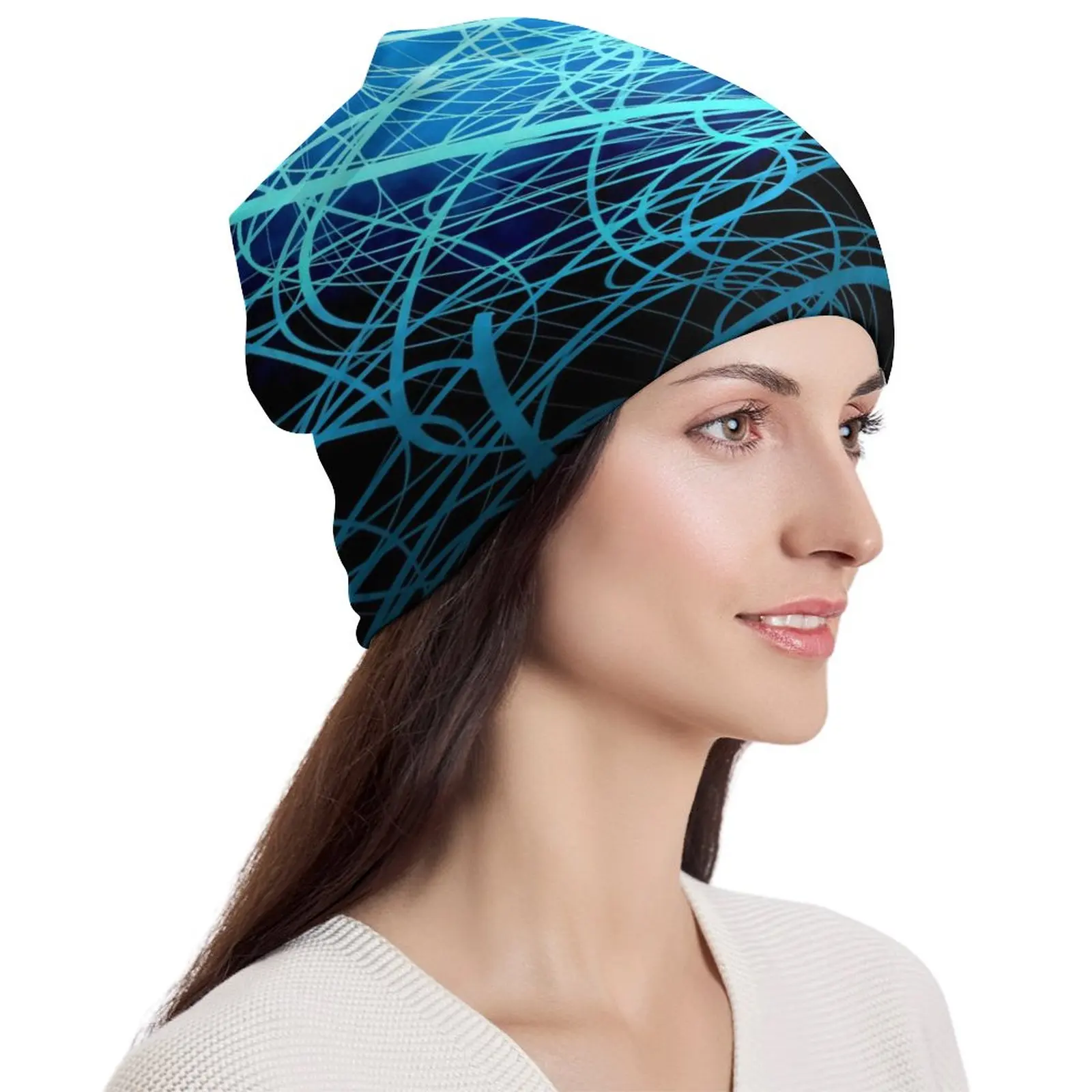 Шапка-бини с абстрактным принтом для мужчин и женщин
Шапка-бини с абстрактным принтом для мужчин и женщин