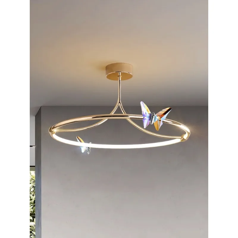 Butterfly ceiling lamp creative postmodern minimalist light luxury bedroom room lamp designer minimalist personality
Butterfly ceiling lamp creative postmodern minimalist light luxury bedroom room lamp designer minimalist personality