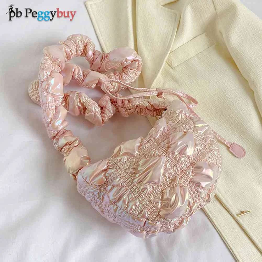 Cloud Pleated Handbag Fashion Ladies Drawstring Shopping Bag Casual Solid Color Crossbody Bag Simple PU Leather Shoulder Bag
Cloud Pleated Handbag Fashion Ladies Drawstring Shopping Bag Casual Solid Color Crossbody Bag Simple PU Leather Shoulder Bag