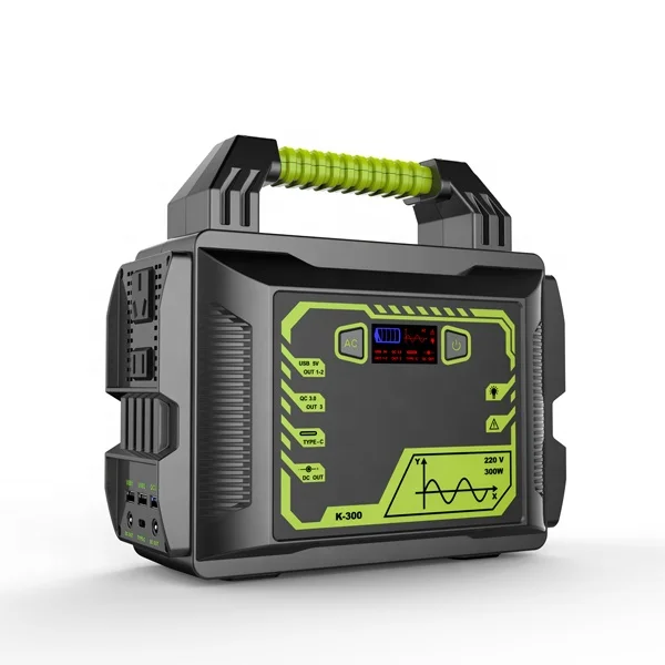 AC 110V 220V multi function power storage unit 80000mAh energy storage UPS power station for outdoor 300W output
AC 110V 220V multi function power storage unit 80000mAh energy storage UPS power station for outdoor 300W output