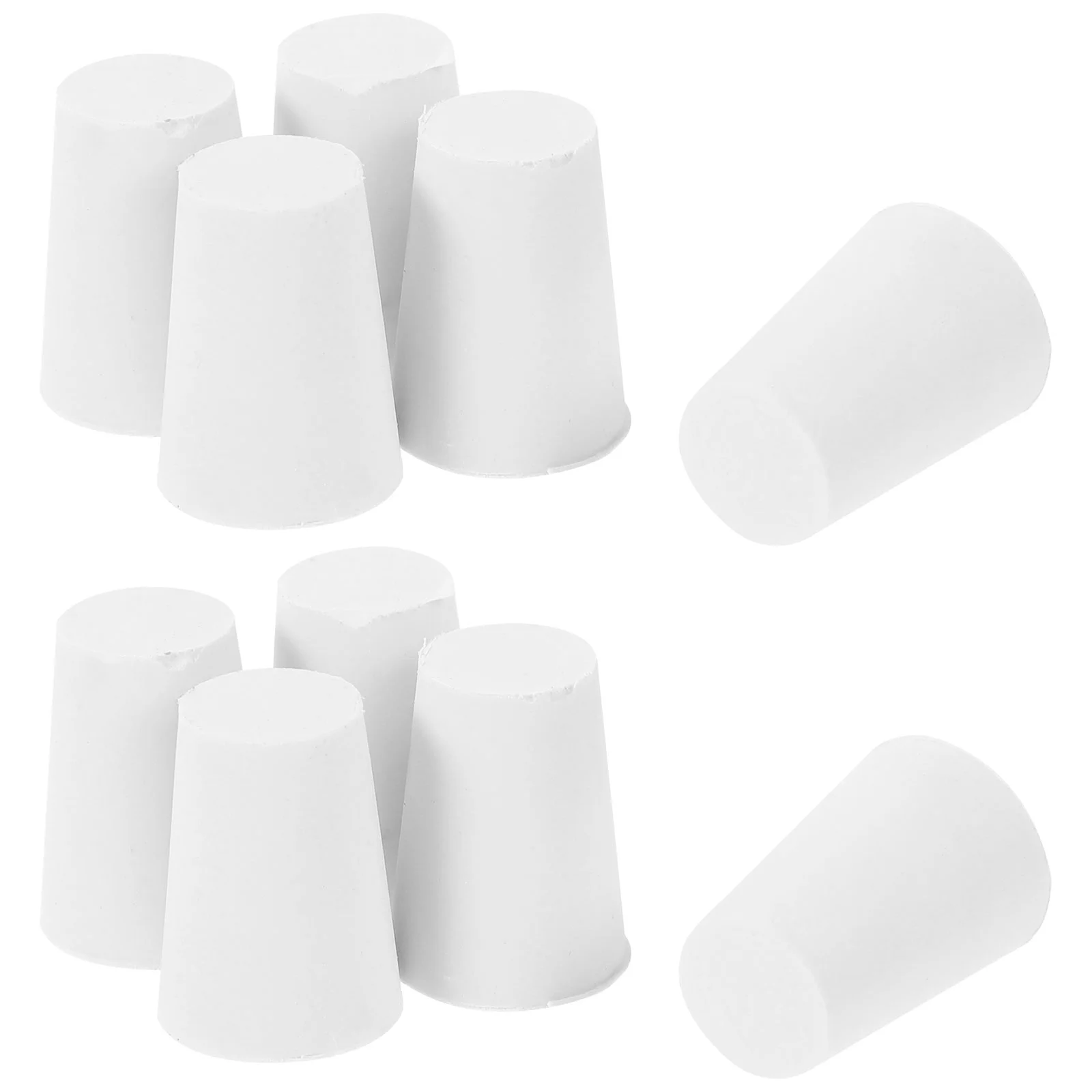 10 pcs Flask Stopper Laboratory Test Tube Stopper Rubber Test Tube Sealing Stopper
10 pcs Flask Stopper Laboratory Test Tube Stopper Rubber Test Tube Sealing Stopper