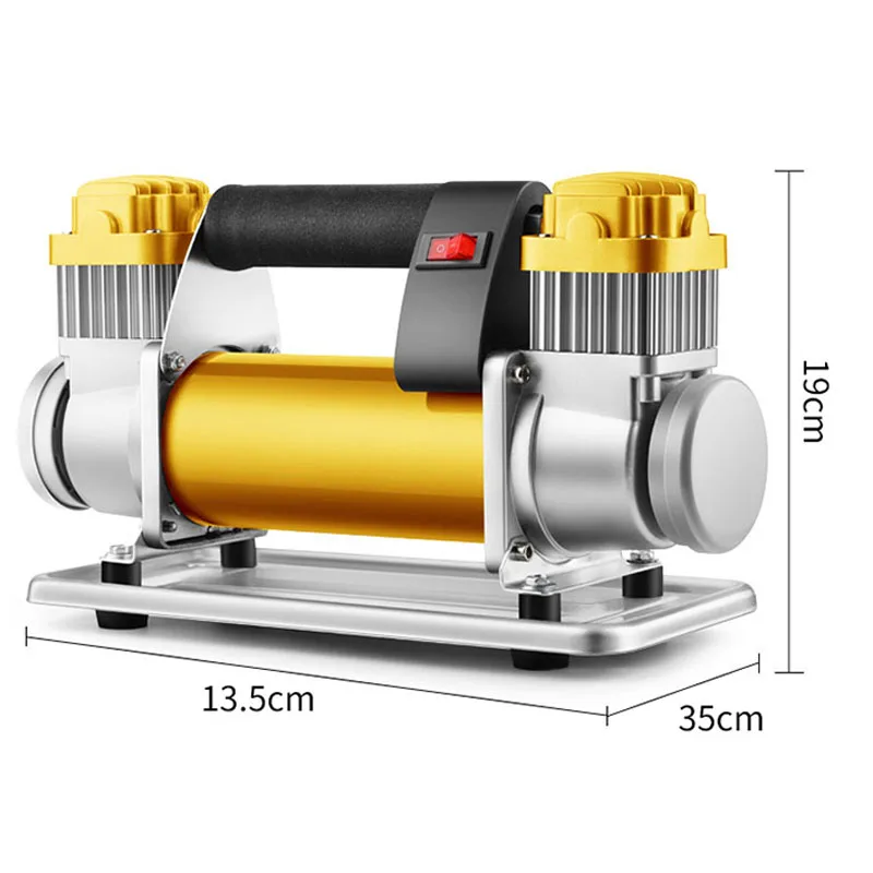 Car Air Pump Double-cylinder 12v High-pressure Truck High-power Vehicle-mounted Air Pump Double 40-cylinder
Car Air Pump Double-cylinder 12v High-pressure Truck High-power Vehicle-mounted Air Pump Double 40-cylinder