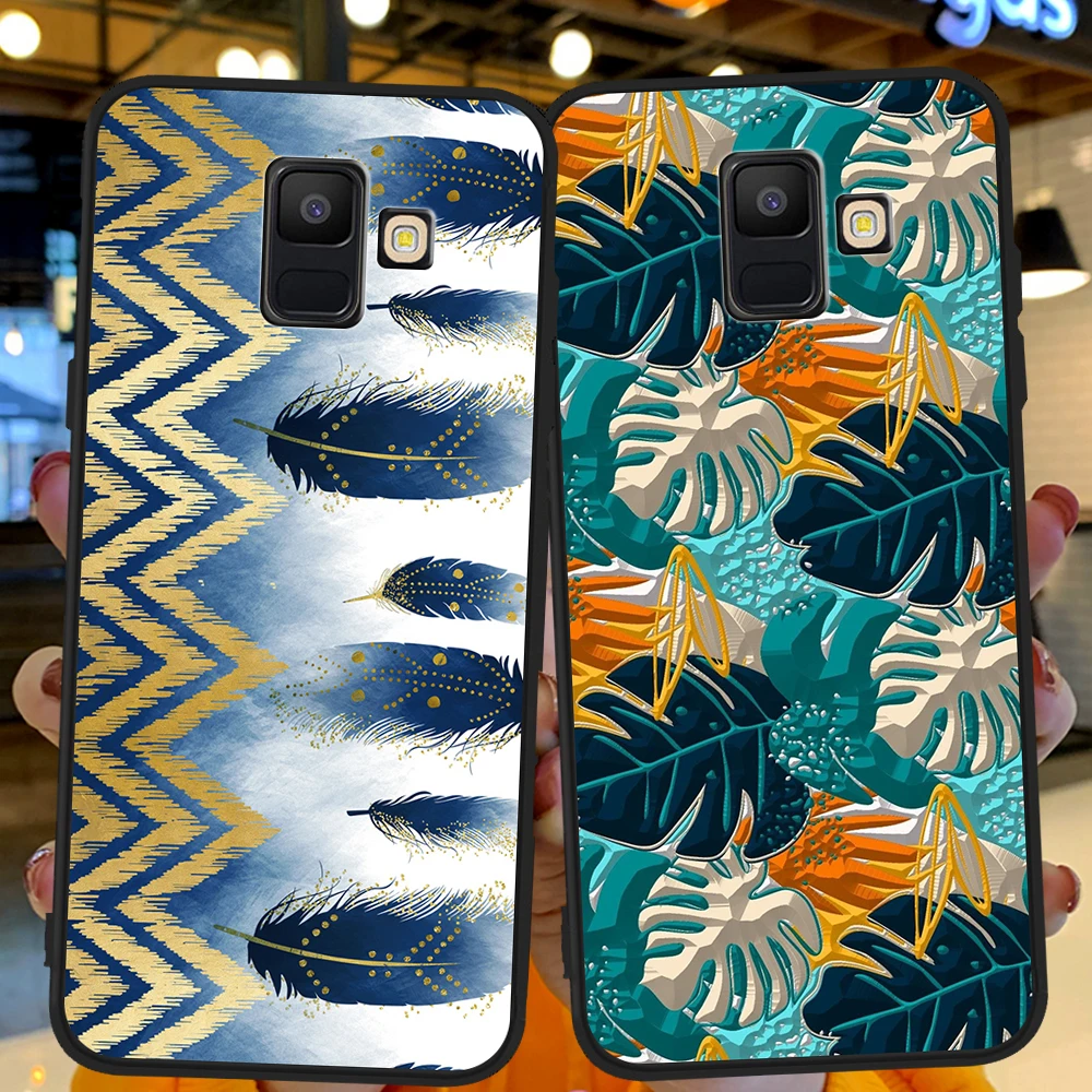 Luxury Leaf Pattern Polka Dot Love Pig Funda for Samsung Galaxy A6 A7 A8 A10 A30 A40 A50 A22 A32 A72 A82 J7 J8 Plus Phone Case
Luxury Leaf Pattern Polka Dot Love Pig Funda for Samsung Galaxy A6 A7 A8 A10 A30 A40 A50 A22 A32 A72 A82 J7 J8 Plus Phone Case
