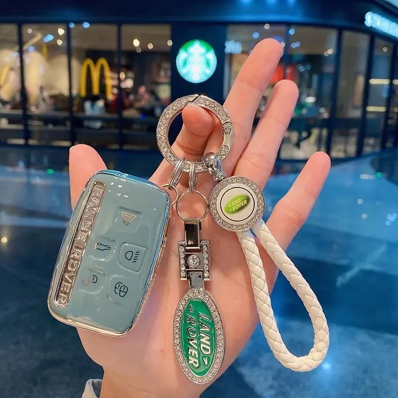 Car Key Case Cover For Land Rover Range Rover Sport Discovery 3 4 Elander 2 Evoque Accessories Holder Shell Keychain Styling
Car Key Case Cover For Land Rover Range Rover Sport Discovery 3 4 Elander 2 Evoque Accessories Holder Shell Keychain Styling