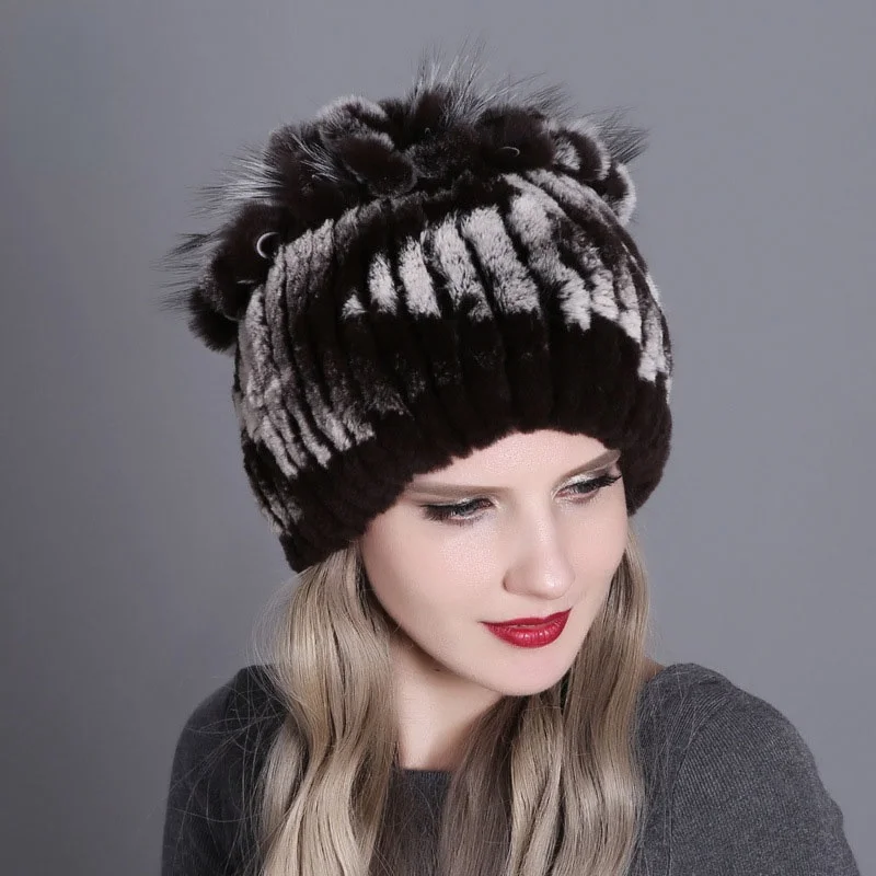 Women Fur Hats Winter Real Rex Rabbit Hat Fox Fur Caps Female Warm Snow Caps Ladies Elegant Thickening Princess Beanies Cap
Women Fur Hats Winter Real Rex Rabbit Hat Fox Fur Caps Female Warm Snow Caps Ladies Elegant Thickening Princess Beanies Cap