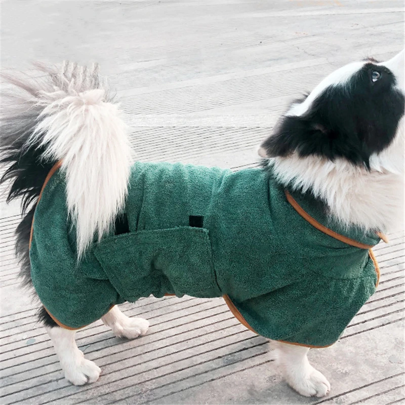 Dog Bathrobe Pet Drying Coat Clothes Microfiber Absorbent Beach Towel for Large Medium Small Dogs Cats Fast Dry Dog Accessories
Dog Bathrobe Pet Drying Coat Clothes Microfiber Absorbent Beach Towel for Large Medium Small Dogs Cats Fast Dry Dog Accessories