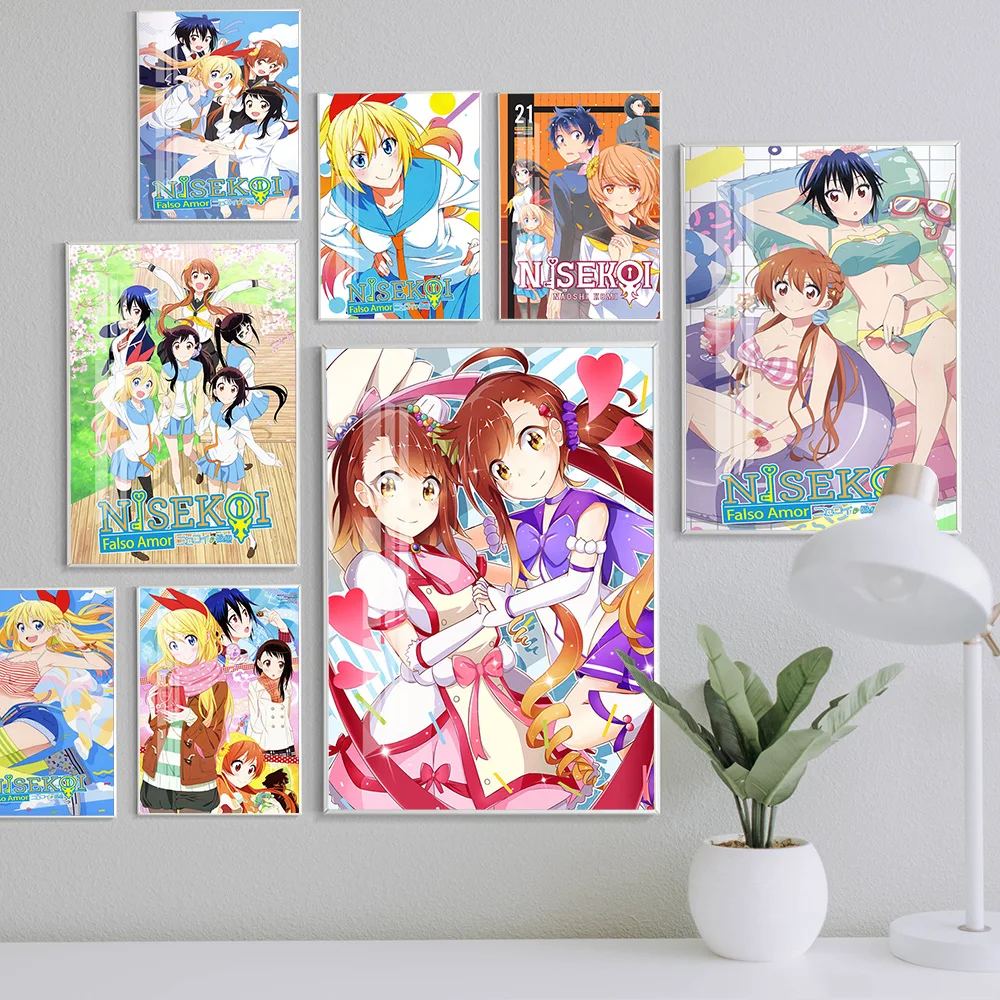 Nisekoi Anime Poster Japanese Cartoon Manga Print Art Canvas Painting Modern Wall Stickers Home Decor
Nisekoi Anime Poster Japanese Cartoon Manga Print Art Canvas Painting Modern Wall Stickers Home Decor