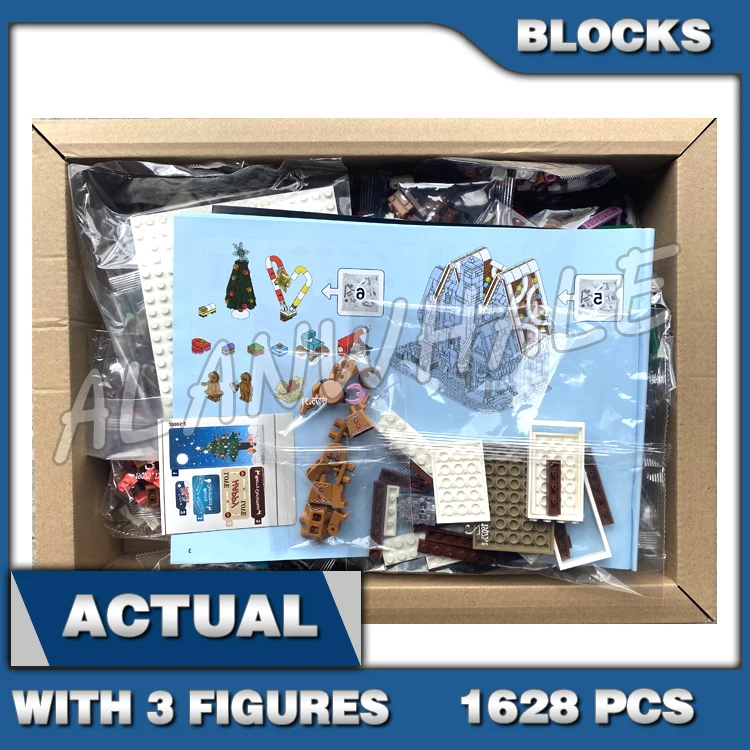 1628pcs Creative Expert Winter Village Gingerbread House Candy Buttons Chimney 78001 Building Blocks Toy Compatible With Model
1628pcs Creative Expert Winter Village Gingerbread House Candy Buttons Chimney 78001 Building Blocks Toy Compatible With Model