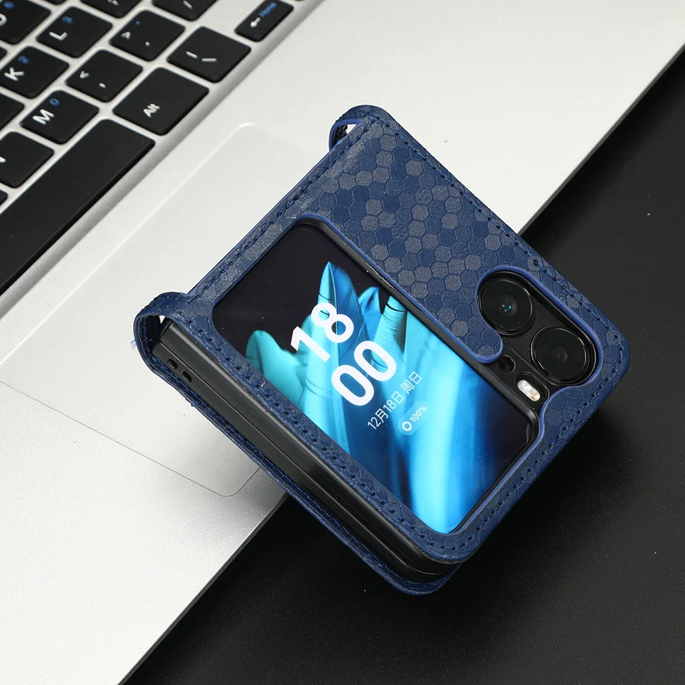 Card Slot Holder Leather Cover for OPPO Find N2 Flip 5G CPH243 n2flip findn2flip Geometric Wallet Non-Slip Shockproof Phone Case
Card Slot Holder Leather Cover for OPPO Find N2 Flip 5G CPH243 n2flip findn2flip Geometric Wallet Non-Slip Shockproof Phone Case