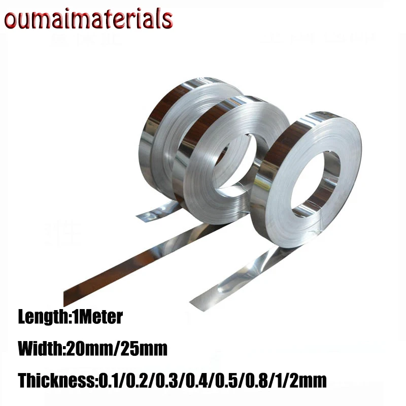 Width 20mm/25mmX1000mm Stainless Steel Foil Thin Tape 0.1-2mm Thick 304 Stainless Steel Sheet All Sizes In Stock
Width 20mm/25mmX1000mm Stainless Steel Foil Thin Tape 0.1-2mm Thick 304 Stainless Steel Sheet All Sizes In Stock