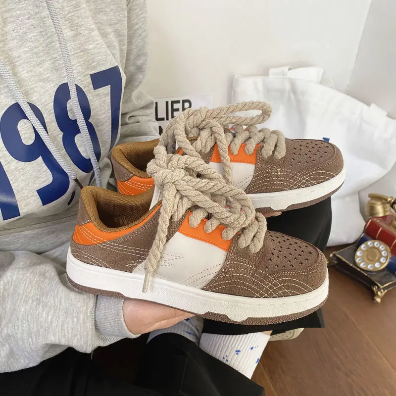 HOUZHOU Original Hemp Rope All-match Sneakers Women's 2022 Spring Korean Version of Student Sports Shoes Vulcanize Platform
HOUZHOU Original Hemp Rope All-match Sneakers Women's 2022 Spring Korean Version of Student Sports Shoes Vulcanize Platform