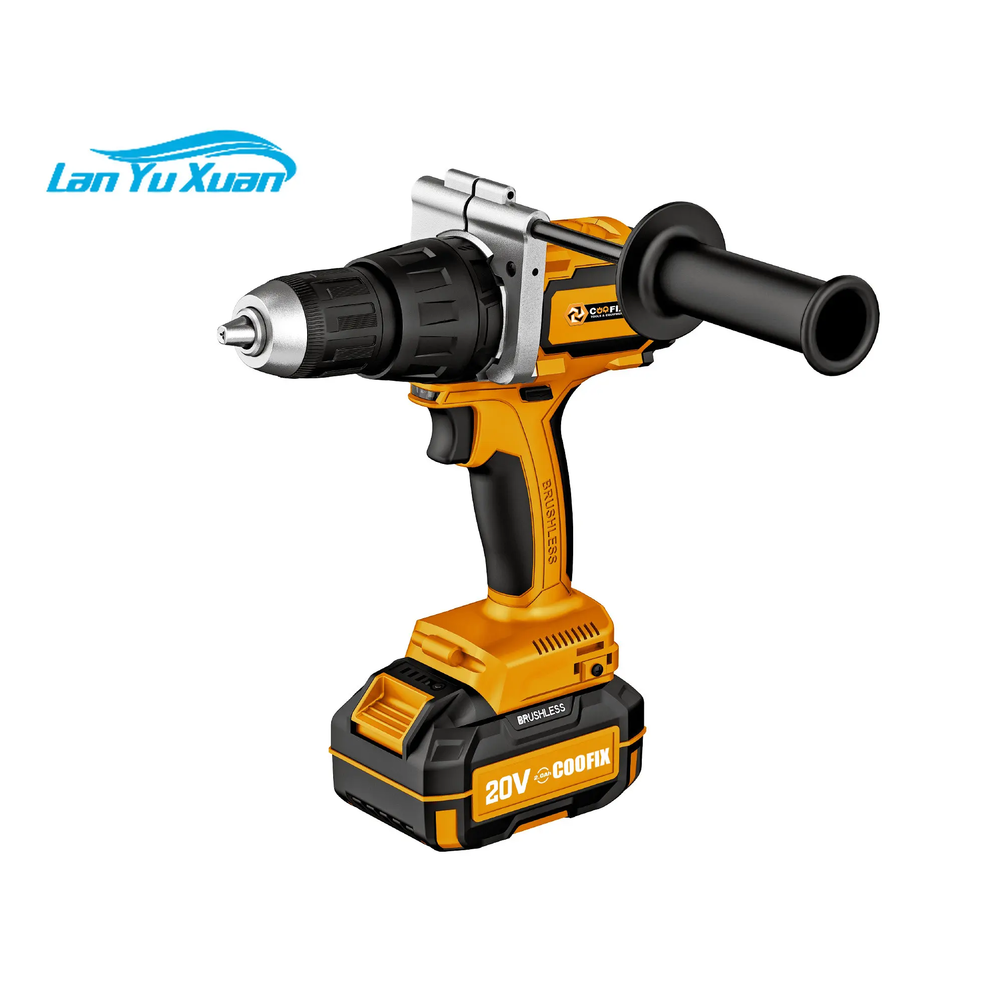 COOFIX 20v Two Speed Cordless brushless impact Drill Driver Cordless impact drill
COOFIX 20v Two Speed Cordless brushless impact Drill Driver Cordless impact drill